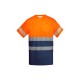 Camiseta Técnica Bicolor Alta Visibilidad. 55% Alg./45% Pol. 170 g/m²