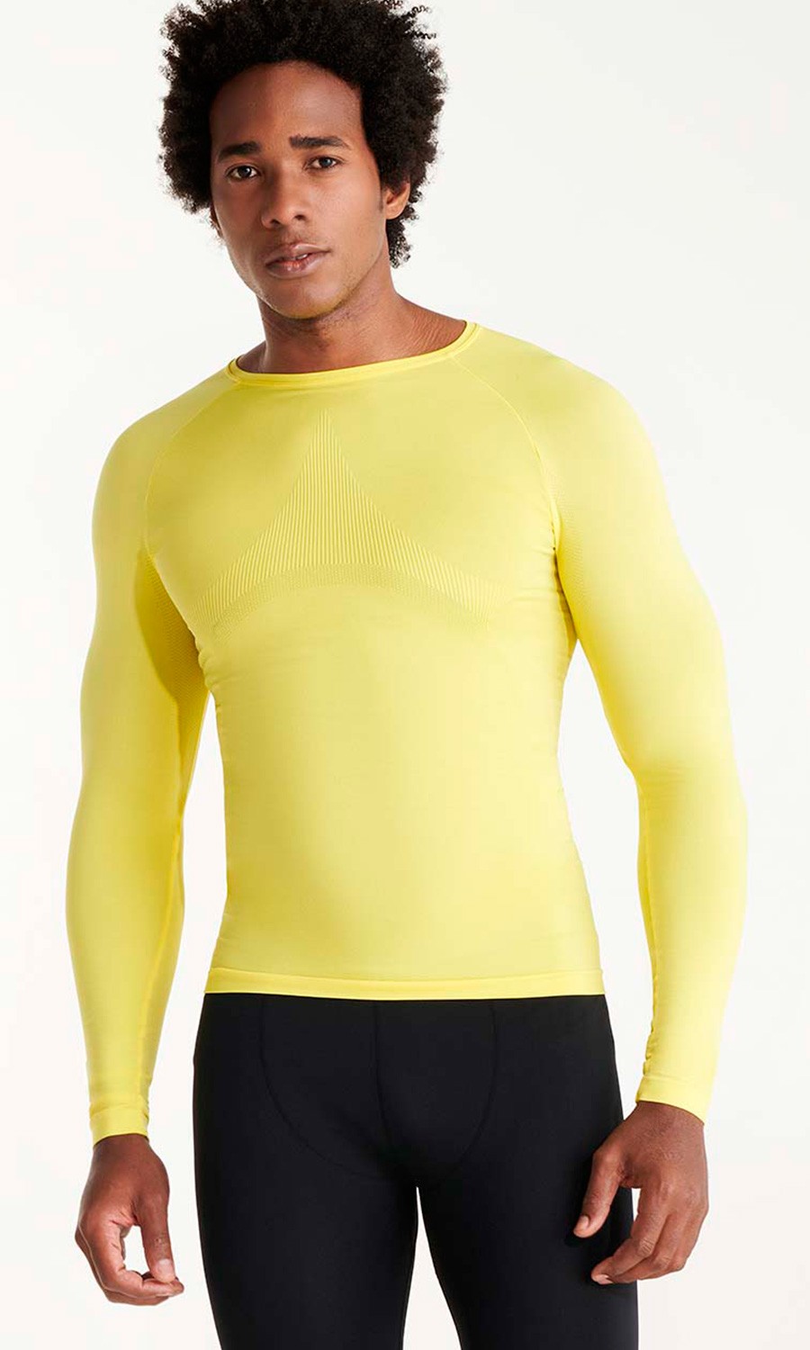 Camiseta térmica unisex, tejido reforzado. 92% Poliamida - 8% Elastano, 200  g/m². - euroUniforms