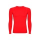 Camiseta térmica. Rojo