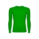 Camiseta térmica. Verde Helecho