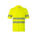 Polo Algodón Alta Visibilidad Cinta Segmentada. 55% alg.-45% pol. 150gr/m2