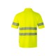 Polo Algodón Alta Visibilidad Cinta Segmentada. 55% alg.-45% pol. 150gr/m2