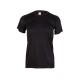 Camiseta Técnica Unisex. NEGRO