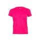 Camiseta Técnica Unisex. ROSA FLÚOR