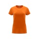 Camiseta Ent. 100% algodón Naranja