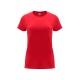 Camiseta Ent. 100% algodón Rojo