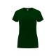 Camiseta Ent. 100% algodón Verde Botella
