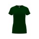 Camiseta Ent. 100% algodón Verde Botella