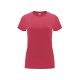Camiseta Ent. 100% algodón Rojo Crisantemo