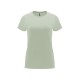 Camiseta Ent. 100% algodón Verde Mist