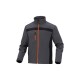 Chaqueta Softshell. Gris/Naranja