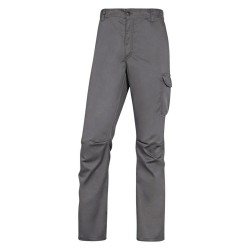 Pantalón tejido Stretch. Gris/Negro