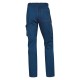 Pantalón tejido Stretch. Marino/Naranja