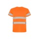 CAMISETA TÉCNICA A.V Naranja Flúor