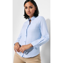 Blusa Oxford Un Bolsillo