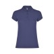Polo 100% alg. mujer Azul Denim