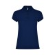 Polo 100% alg. mujer Azul Marino