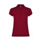 Polo 100% alg. mujer Granate