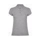 Polo 100% alg. mujer Gris Vigoré