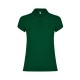 Polo 100% alg. mujer Verde Botella