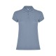 Polo 100% alg. mujer Azul Zen