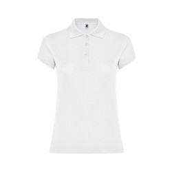 Polo Piqué 100% Alg 200 g/m² Mujer Blanco