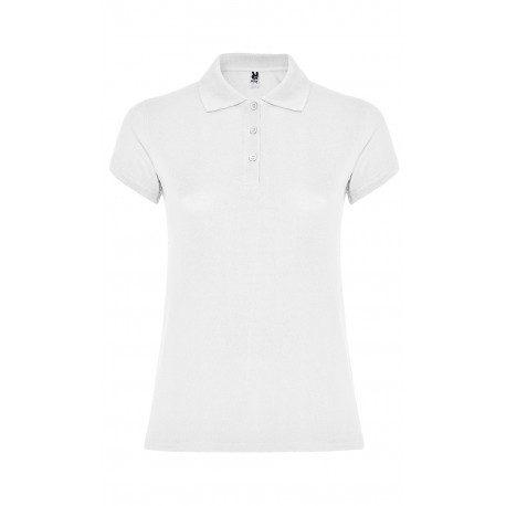 Polo Piqué 100% Alg 200 g/m² Mujer Blanco