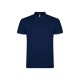 Polo Hombre 100% Alg. Azul Marino
