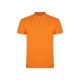 Polo Hombre 100% Alg. Naranja