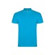 Polo Hombre 100% Alg. Turquesa