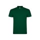 Polo Hombre 100% Alg. Verde Botella