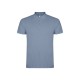 Polo Hombre 100% Alg. Azul Zen
