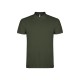 Polo Hombre 100% Alg. Verde Aventura