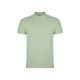 Polo Hombre 100% Alg. Verde Mist