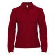 Polo 100% alg. mujer Granate
