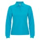 Polo 100% alg. mujer Turquesa