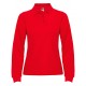 Polo 100% alg. mujer Rojo
