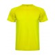 Camiseta Unisex Transp. Amarillo Fluor