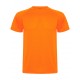 Camiseta Unisex Transp. Naranja Fluor