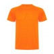 Camiseta Unisex Transp. Naranja Fluor