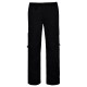 Pantalón sin pinzas. Negro