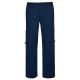 Pantalón sin pinzas. Marino