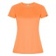 Camiseta Técnica Naranja Flúor