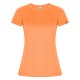 Camiseta Técnica Naranja Flúor