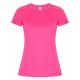 Camiseta Técnica Rosa Flúor