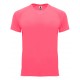 Camiseta Técnica Rosa Lady Flúor