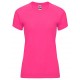 Camiseta Técnica Rosa Flúor