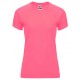 Camiseta Técnica Rosa Lady Flúor