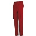 Pantalón multibolsillos con cintura ajustable 65% Pol - 35% Alg, 245g/m2