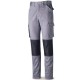 Pant. Stretch rodilla refor. Gris